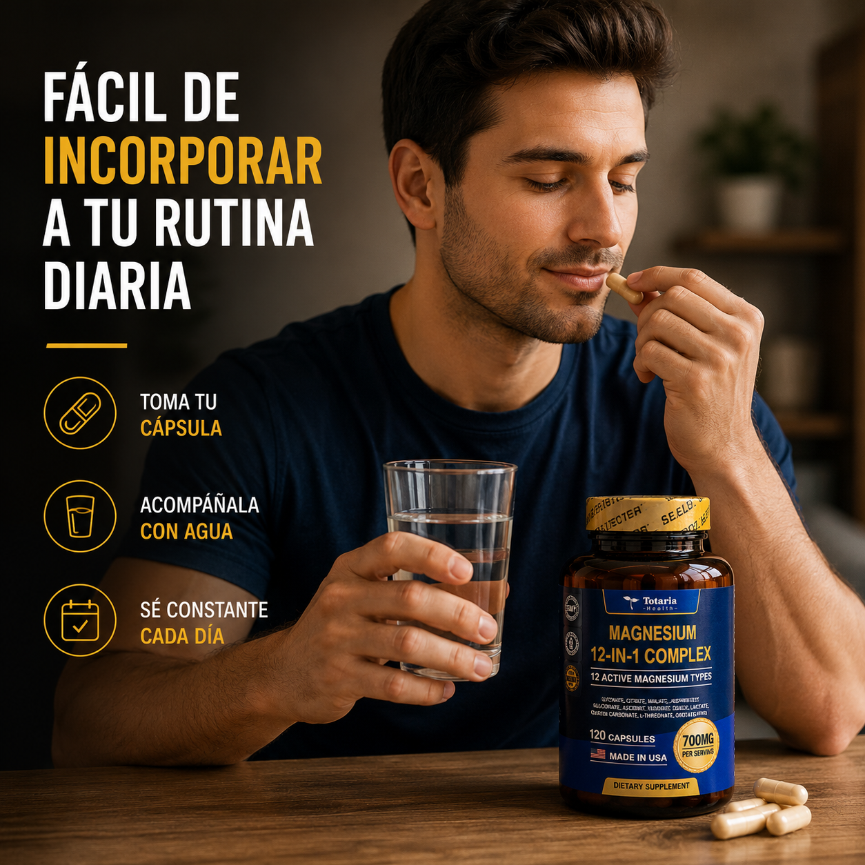 Magnesium 12 en 1 | 120 Cápsulas