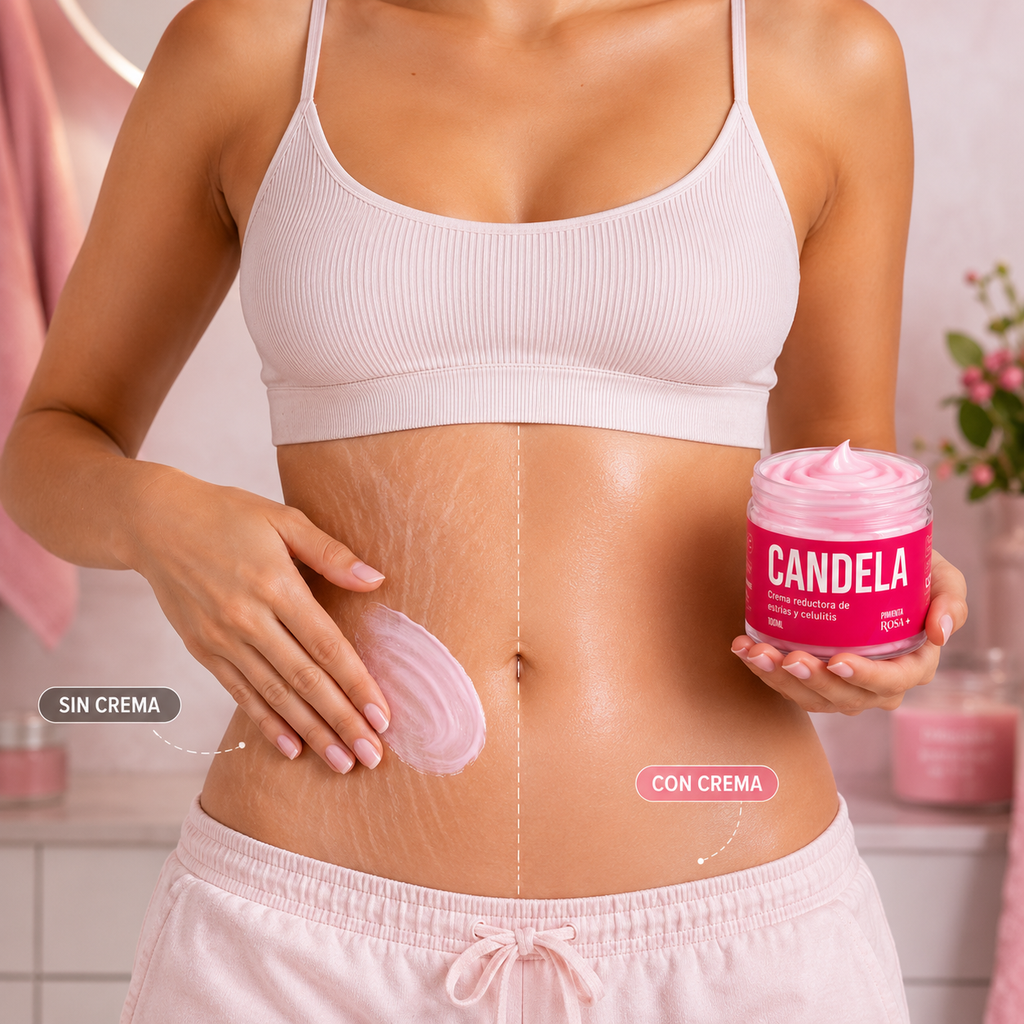 Candela crema reductora para estrías y celulitis  x2  🤩